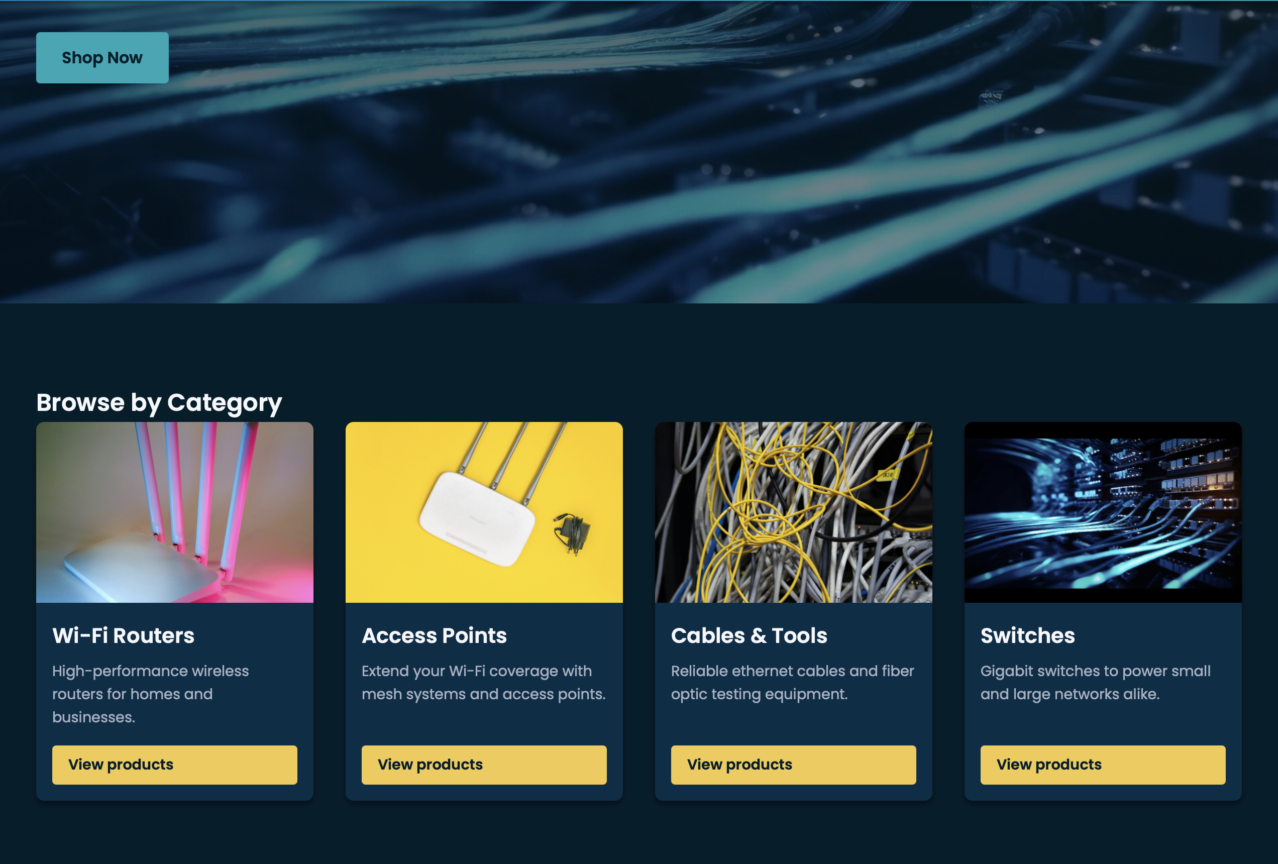 Electronics Store screenshot